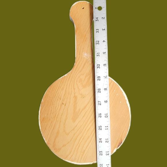 Vintages 1980s Baby Chicken Wood Cut Dutch Folk Art Wall Hanging - Picture 5 of 5